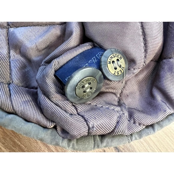 Vtg Westminster Sport Quilted Field Chore Jacket Olive Green Men 48 EU Insulated - Picture 8 of 16